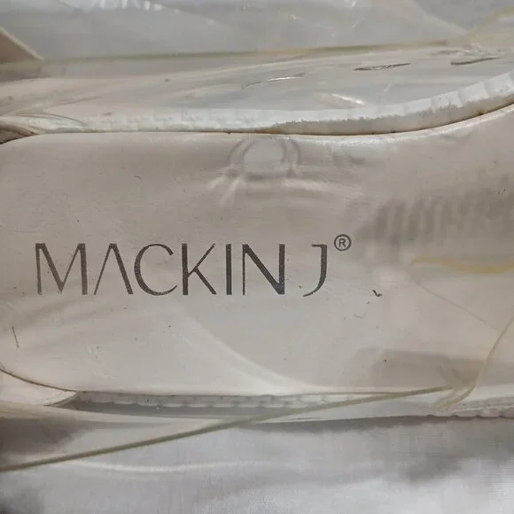 MACKIN J 578-1 WOMENS CLEAR SLIP ON LOAFER CHUNKY SOLE NWOT SIZE 6 - Picture 3 of 9